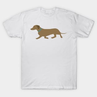 Trotting dachshund dog T-Shirt